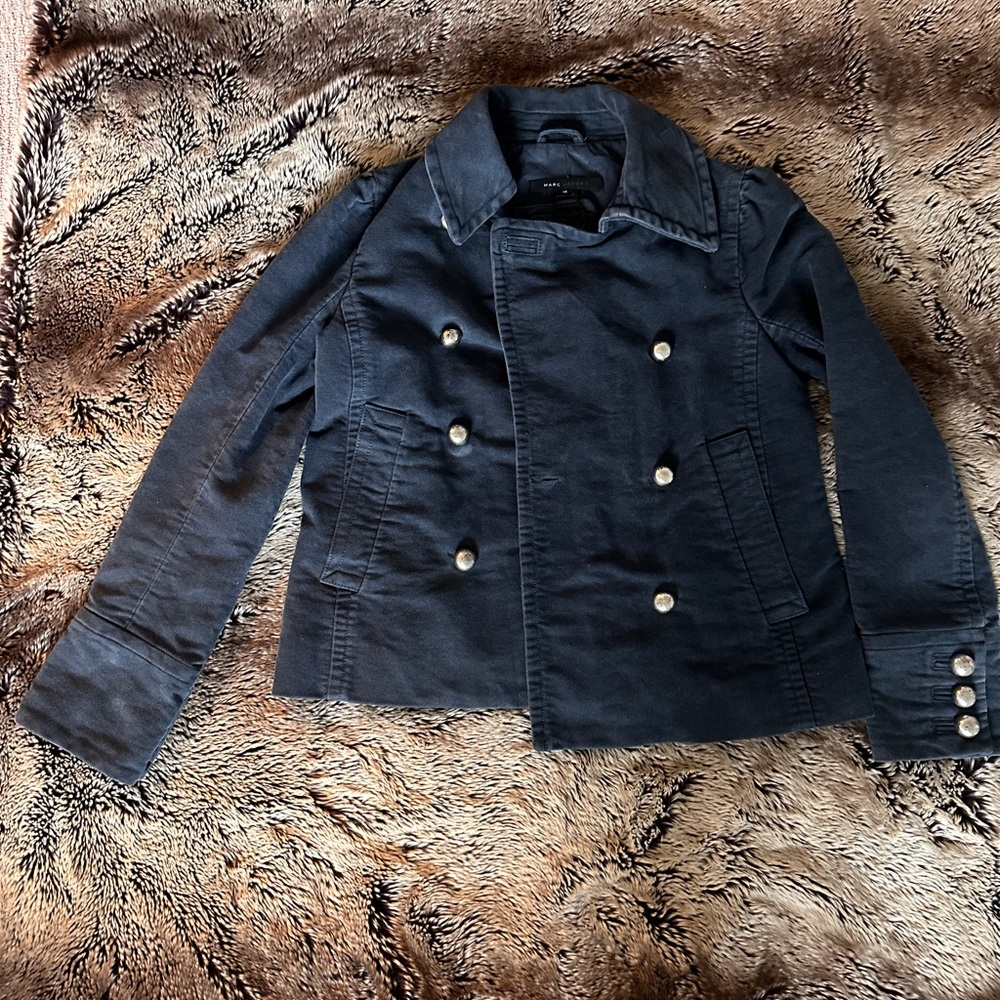 Marc Jacobs Military Short Peacoat